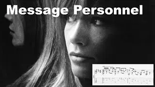 Françoise Hardy - Message Personnel - Solo Fingerstyle Guitar