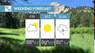 Weekend Forecast June 10, 2016 I Denver-Metro Area I Weather Wanderings