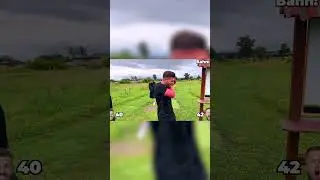 Er legt sich komplett hin beim Fußball Golf 🤣