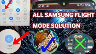 🔥Samsung a23 flight mode problem||Samsung half flight mode solution 