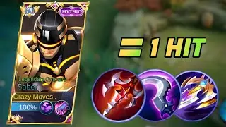 SAVAGE BUILD!! NEW EMBLEM AND BUILD FOR SABERPHOBIA ( enemy said report saber  )