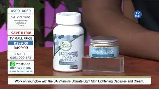 MAY MADNESS! SA Vitamins Ultimate Light Skin Lightening Bundle: 0500-0069