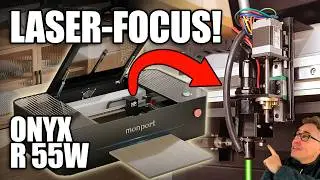 Monport Onyx R 55W: 3D Printing Enthusiast Explores Desktop CO2 Laser Cutting 🤓 How does it compare?