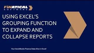 Using Excel's Grouping Functionality with Flash Reports