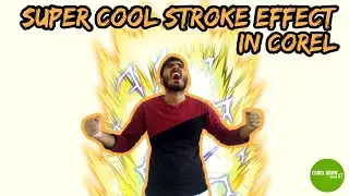 How to Give stroke to an image in Corel Draw | Outline Image