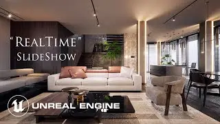 Unreal Engine 4 Realtime Slideshow Interior Design