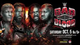 Cody Rhodes & Roman Reigns vs Solo Sikoa & Jacob Fatu: WWE Bad Blood 2024