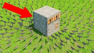 I Tried Placing 100 Shotgun Traps in my Base