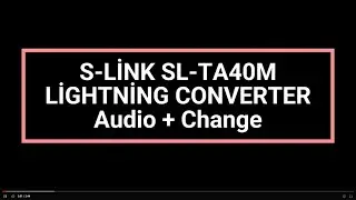S-link SL-TA40M  kurulum