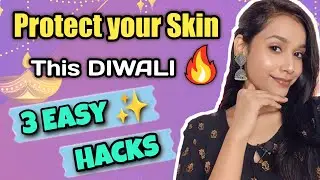 Get glowing skin this diwali🤩 | protect skin from pollution