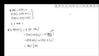 Independence of Events |Pairwise independence | Mutual Independence