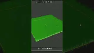 Как сделать поле травы в Блендере? #blender