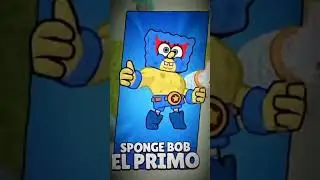 New skins Sponge Bob #brawlstars #shorts #spongebob #phonk #supercell