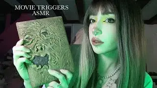 Movie Collection and Discussion ASMR | Tapping, Scratching, Whispering, Rambling