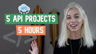5 API Projects in 5 hours 💥