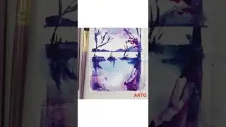 Рисуем акварелью легко и быстро с нуля для начинающих от Креативного пространства «Big Dreams»