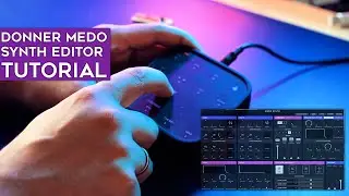 Donner MEDO synthesizer editor walkthrough/tutorial