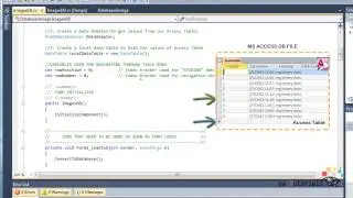 How to Read/write data from/to MS Access Database using C# winform (4_7)