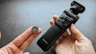 How to Change Battery on Sony Shooting Grip Wireless Remote Selfie Tripod Stick GP-VPT2BT