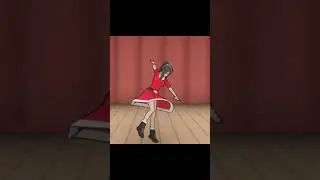 Ayano Christmas Dance #YandereSimulator #shorts