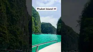 Phuket Island 🇹🇭 #island #Phuket #thailand #travel #trendingshorts #nature #boating #thai