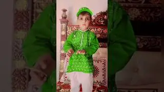 Cute Baby Boy Happy Independence Day All Pakistan #asadullah #shortvirl