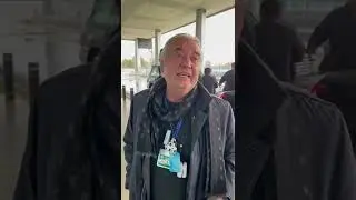 Салим Бай в аэропорту Ташкента