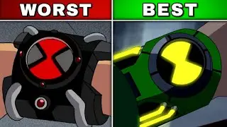 Ranking Every Omnitrix - WORST to BEST // Fan 10k