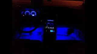 Как провести подсветку по низу салона ВАЗ 2112  2111  2110
