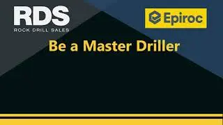 Be a Master Driller