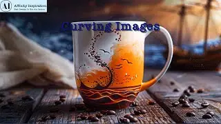 Curving An Image For a 12oz Tapered Latte Mug With Template In Affinity Photo V2 4 in 4K
