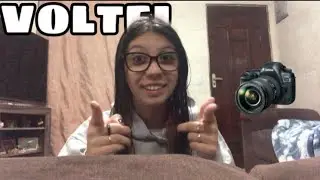 Voltei a gravar vídeos