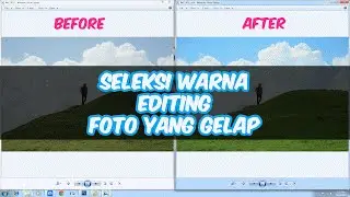 [ TUTORIAL PHOTOSHOP] Selection Color / Seleksi Warna foto Menggunakan Photoshop Bahasa Indonesia