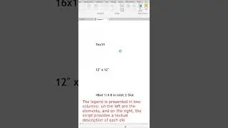 Create a legend using the selected elements