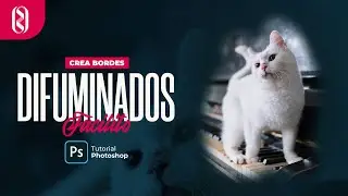 ⭐2 formas sencillas para DIFUMINAR LOS BORDES de una imagen ⭐ | Tutorial Photoshop