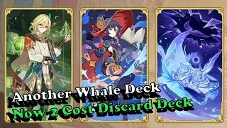 Kaveh 2 Cost Discard so much Value, with whale and mona deck | TCG Genshin Impact