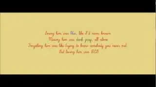 Red - Taylor Swift (Lyrics On Screen)