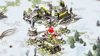 4 Shots = 8 Shots! Pro Allied vs Pro Soviet - cruZer vs Zhasulan - C&C Red Alert 2 Yuri's Revenge