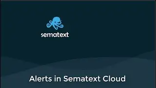 Alerts in Sematext Cloud