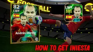 How to get Andres Iniesta efootball 2025