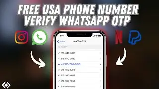 How To Get Free USA 🇺🇸 Number For WhatsApp verification 2023 | Free us whatsapp 2023