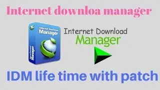 How to crack Internet Download Manger (IDM) 2017