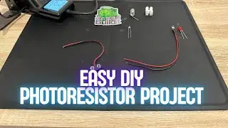 Easy DIY Photoresistor Project for Beginners! | LDR Working Principle | Light Dependent Resistor |