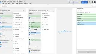 Google Data Studio annotations as in Google Analytics - Blended data