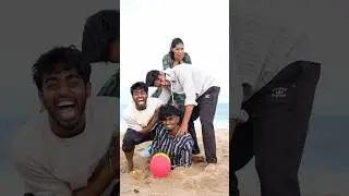 Long jump challenge 🤣 praveen paavam 😢 