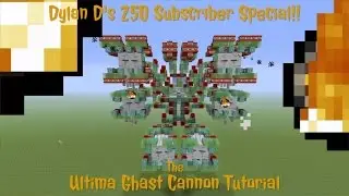 Minecarft: [250 SUB SPECIAL] Ultima Ghast Cannon Tutorial | Weaponized Mob Mech | Java 1.15.2+