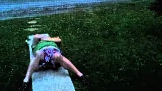 Boom boom, trying to wake toes up and it didn't work