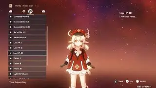 Klee's low HP Voice-Overs - Genshin Impact