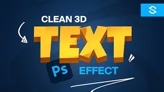 Creating Clean 3D Text in Photoshop!