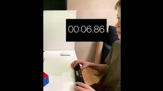 6.86 3x3 solve! (Six Saturday #8: Dayan Guhong Pro)  #cubing #cubeforspeed #rubikscube #speedcubing